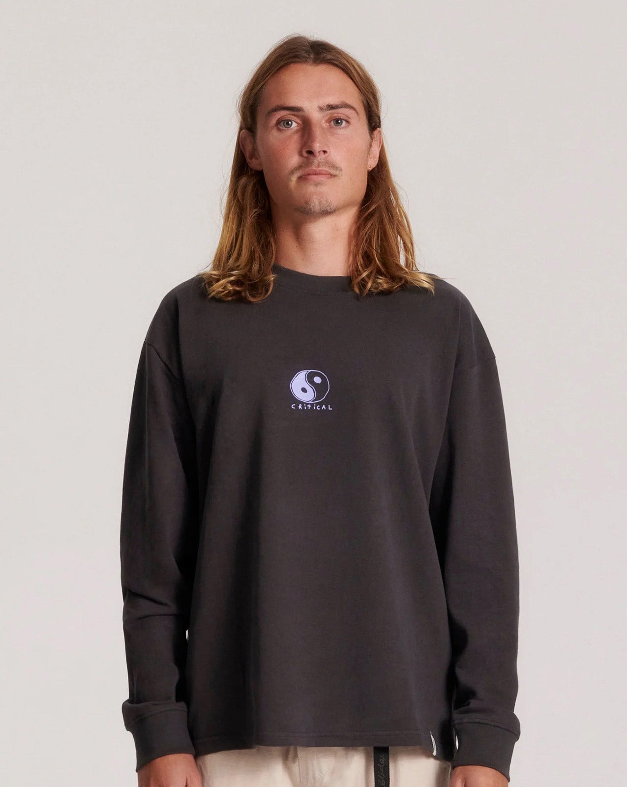 THE RIVERS LONG SLEEVE TEE - PHANTOM