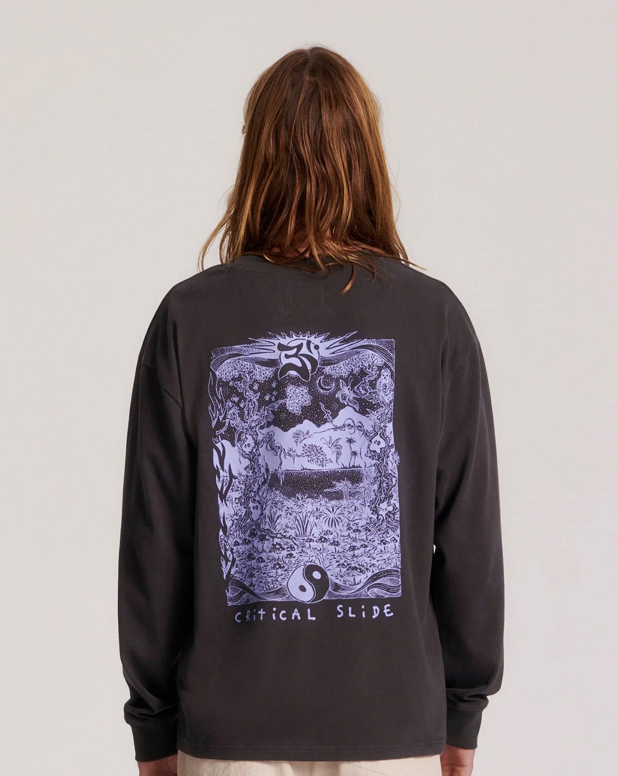 THE RIVERS LONG SLEEVE TEE - PHANTOM