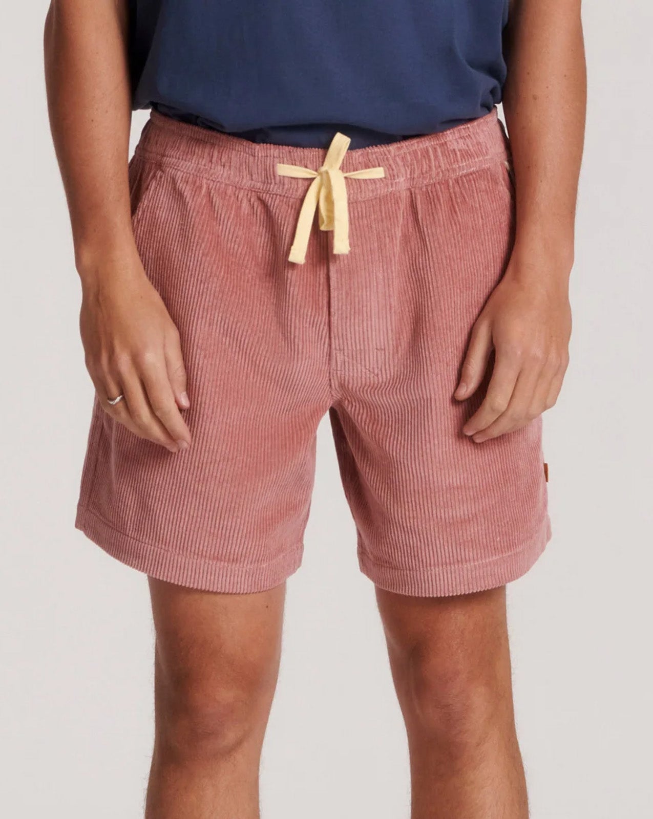 FEVER CORD SHORTS - BLUSH