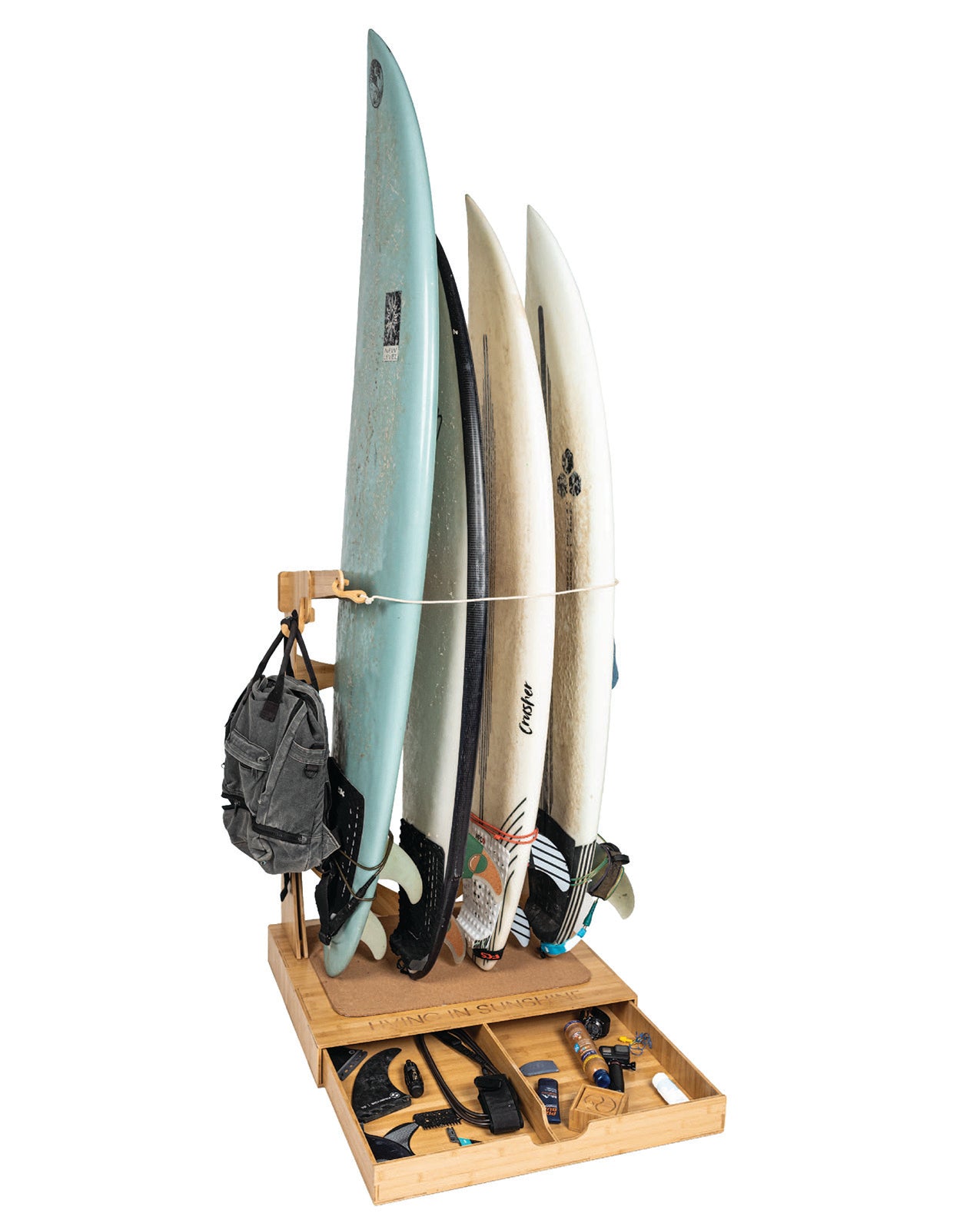 SPIRIT SURF BOARD RACK FOR 3 BOARDS OR 4 BOARDS