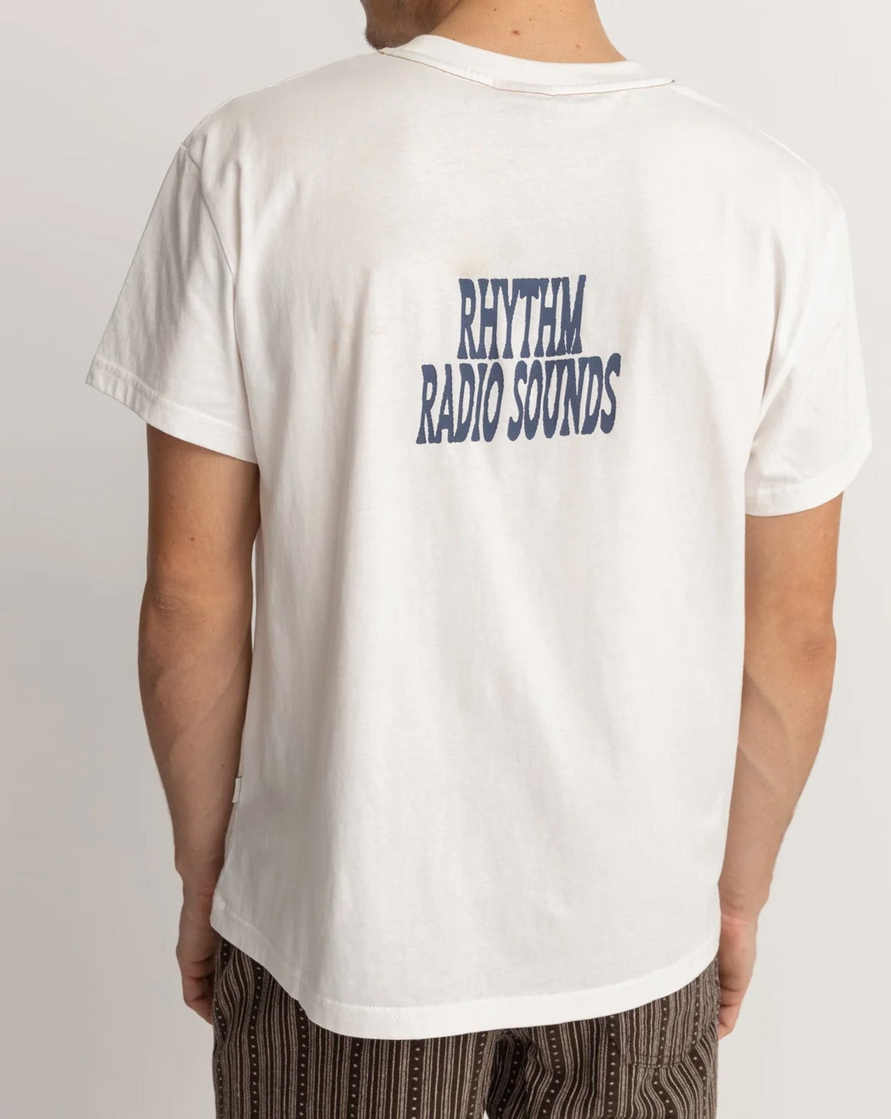 RADIO BAND SS T-SHIRT - VINTAGE WHITE