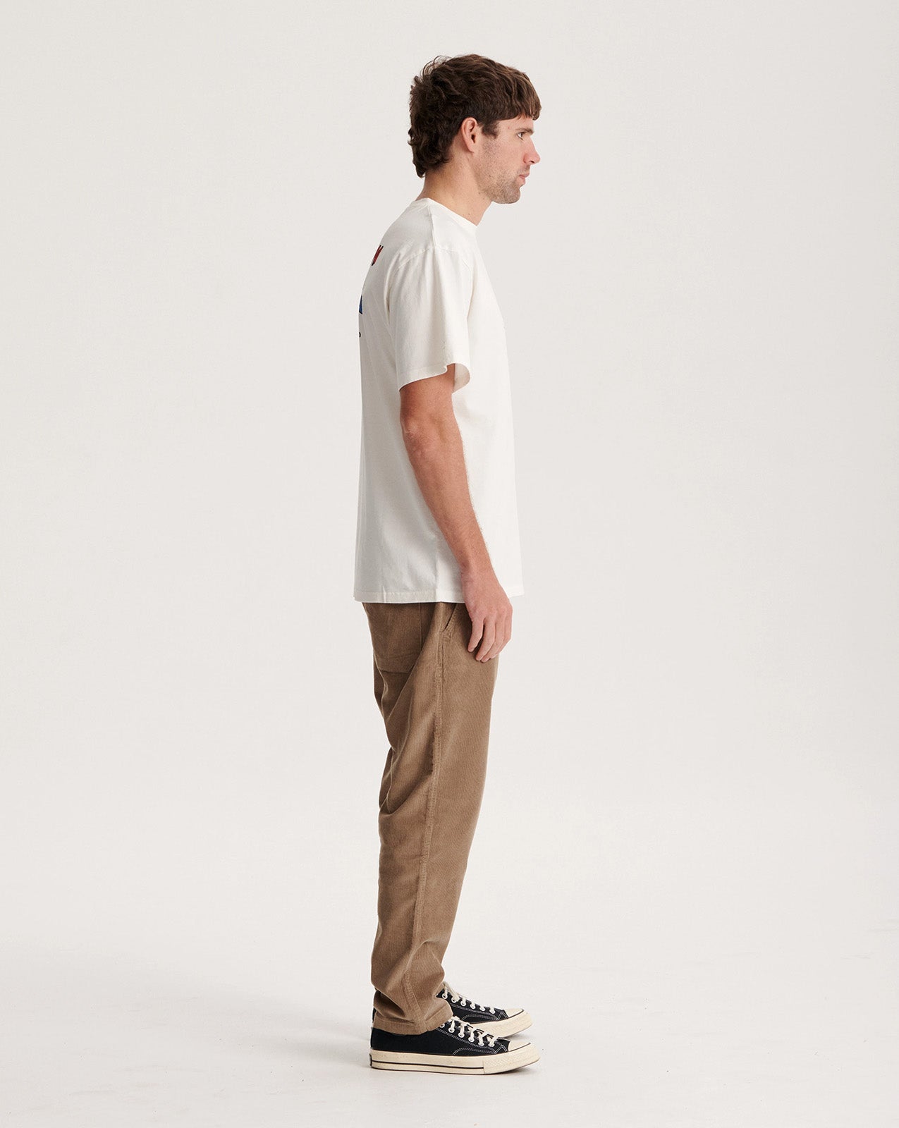 ALL DAY CORD PANTS - TAUPE