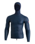 WINDSHIELD LONG SLEEVE HOODED RASHGUARD - DARK NAVY