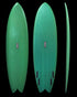 VESPER - 6'06" X 20.75 X 2.66, 43.3L FUTURES OLIVE GREEN