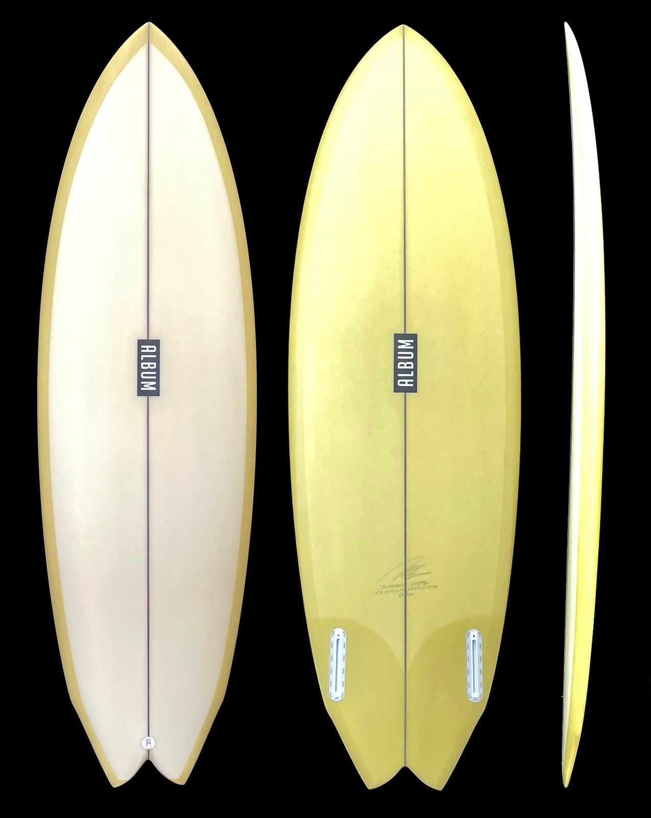 TWINSMAN - 5'04" X 19.25 X 2.25, 27.9L FUTURES TAUPE