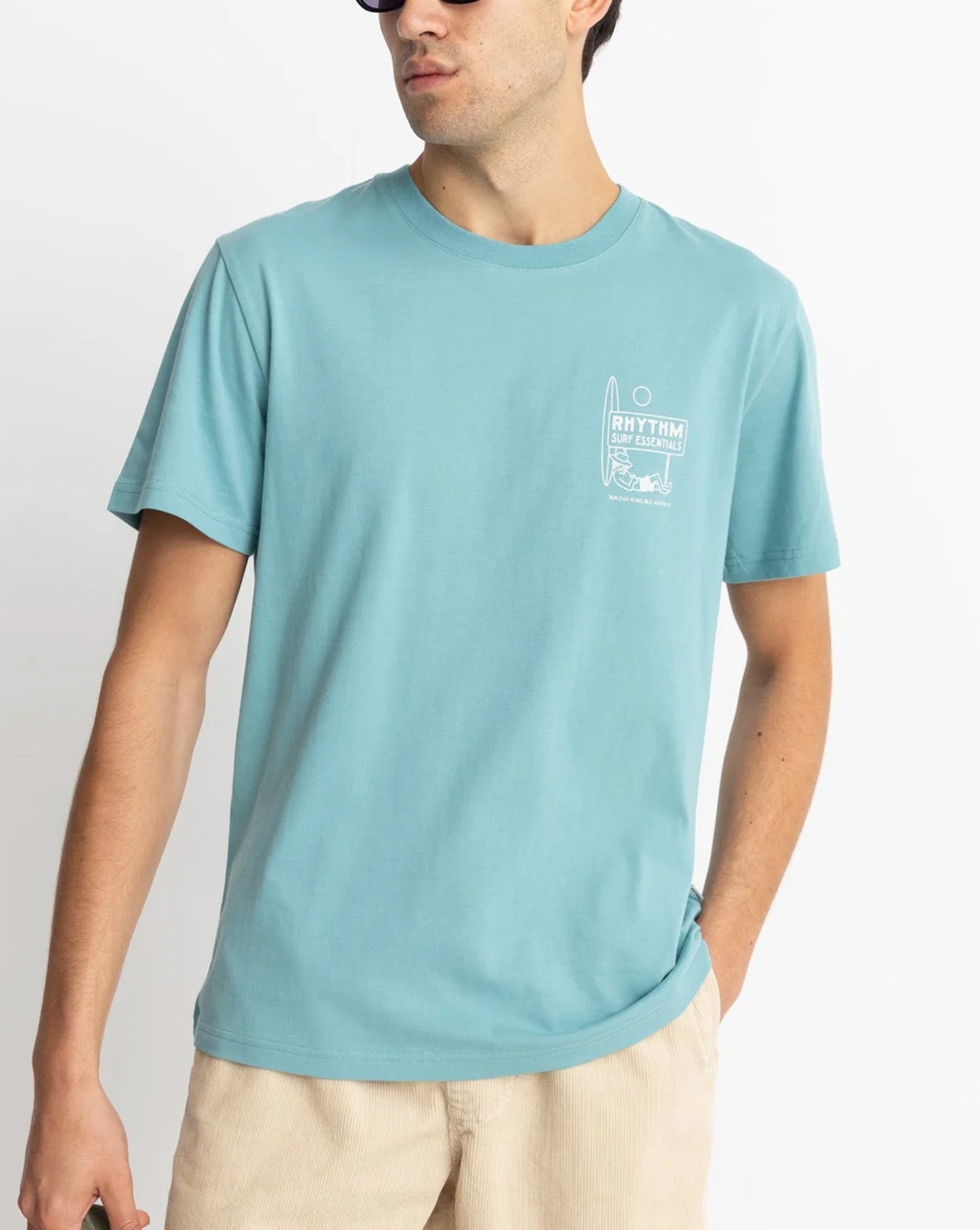 LULL SS T-SHIRT - MINERAL BLUE