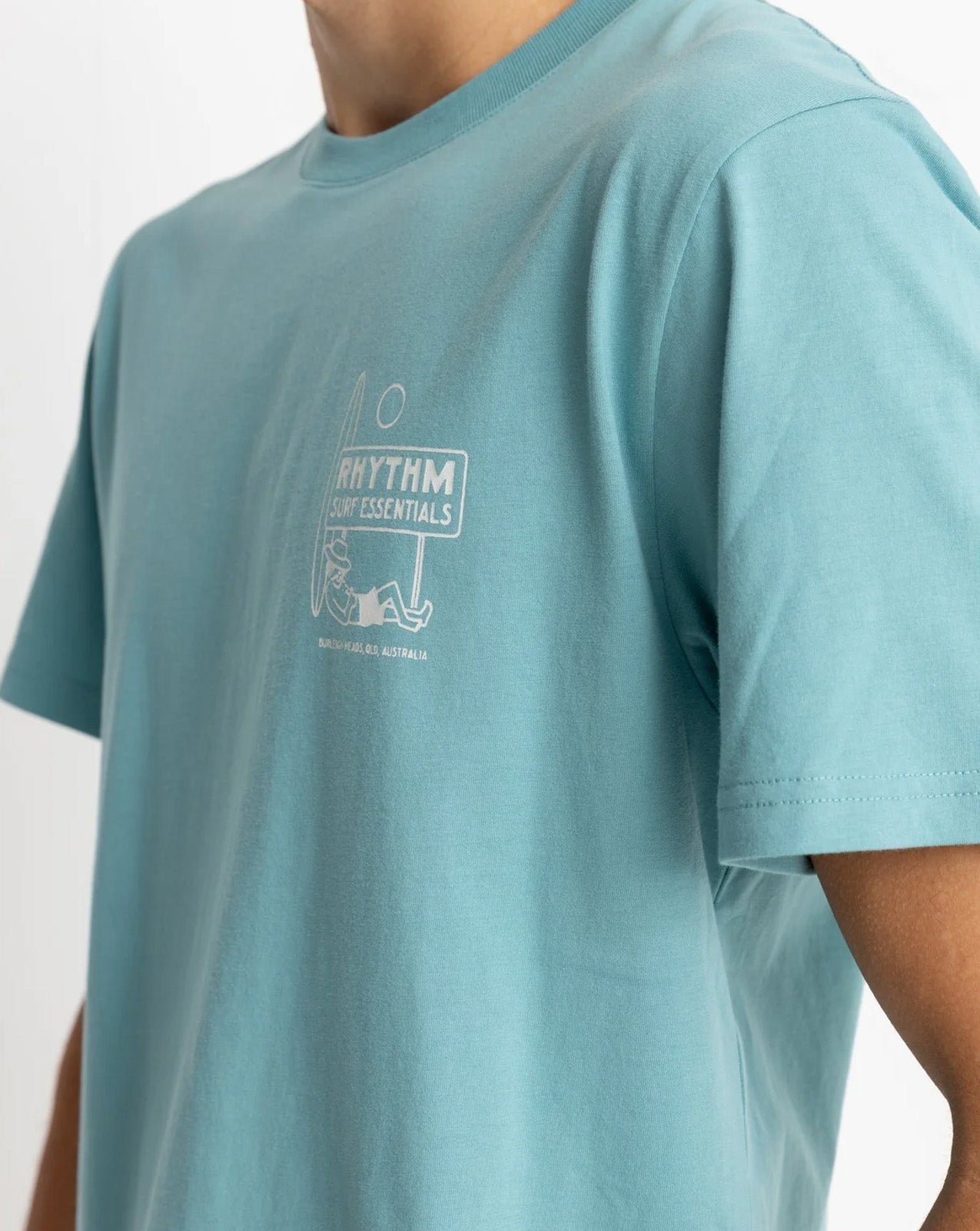 LULL SS T-SHIRT - MINERAL BLUE