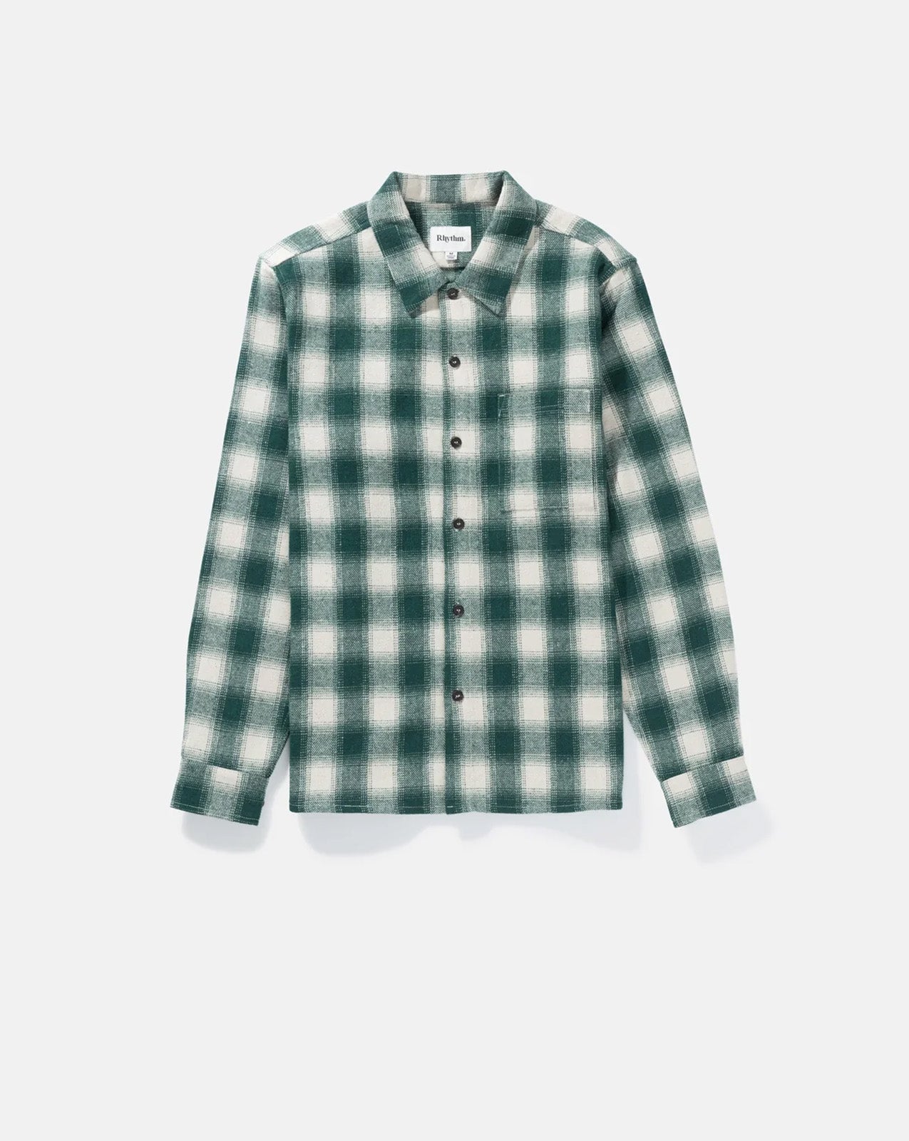 PLAID LS FLANNEL - GREEN