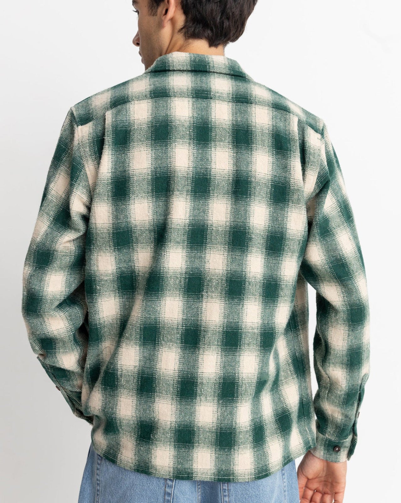 PLAID LS FLANNEL - GREEN