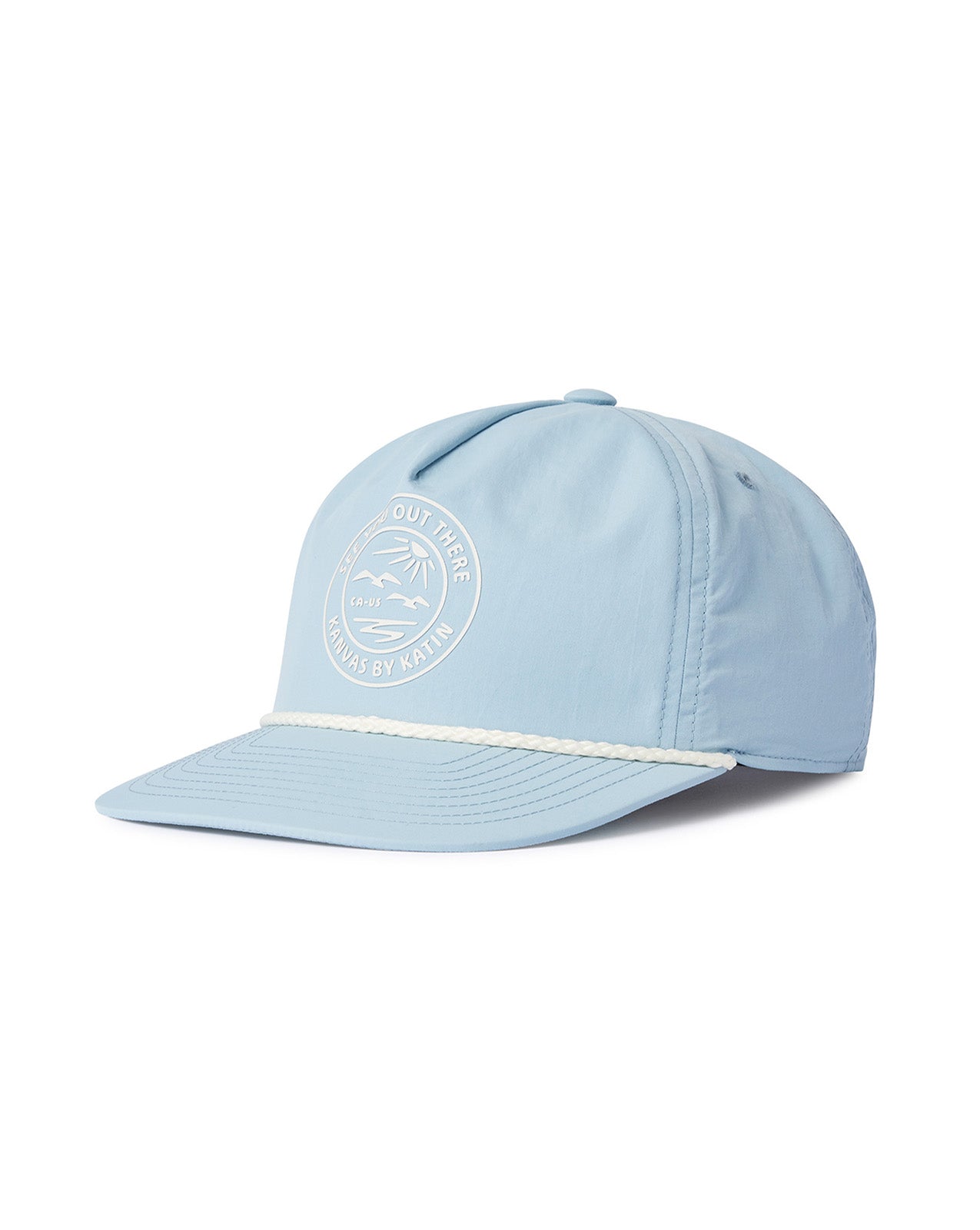 WETLANDS NYLON HAT - SKY BLUE