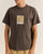 VOL127 VINTAGE SHORT SLEEVE T-SHIRT - VINTAGE BLACK