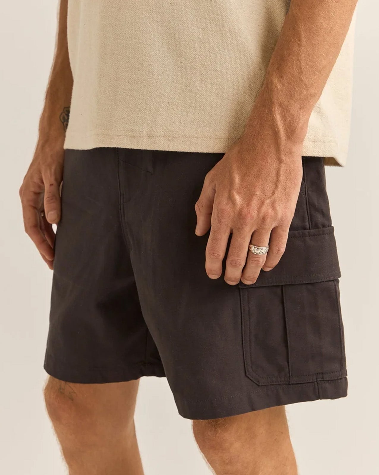 COMBAT SHORTS - CHARCOAL