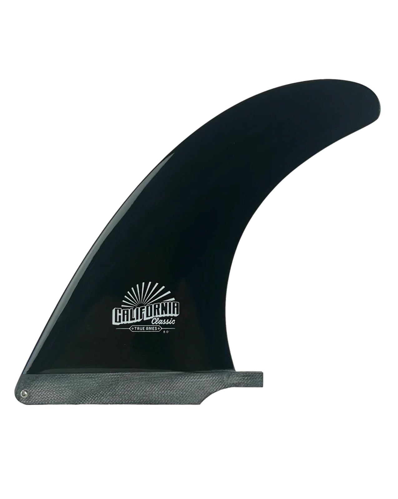 TRUE AMES CALIFORNIA CLASSIC BOX FIN 6.0"~10.0" - BLACK