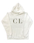 CLIPS CLSU BIG FONT HOODIE - WHITE