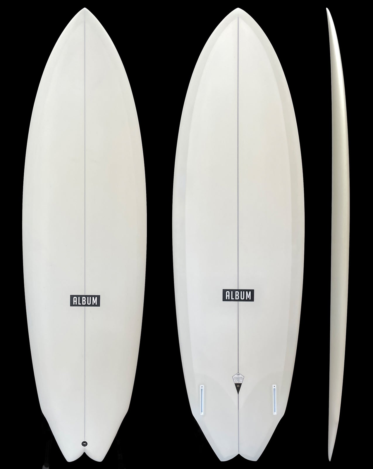 TWINSMAN - 5'11" X 20.25 X 2.48, 36L FUTURES BONE