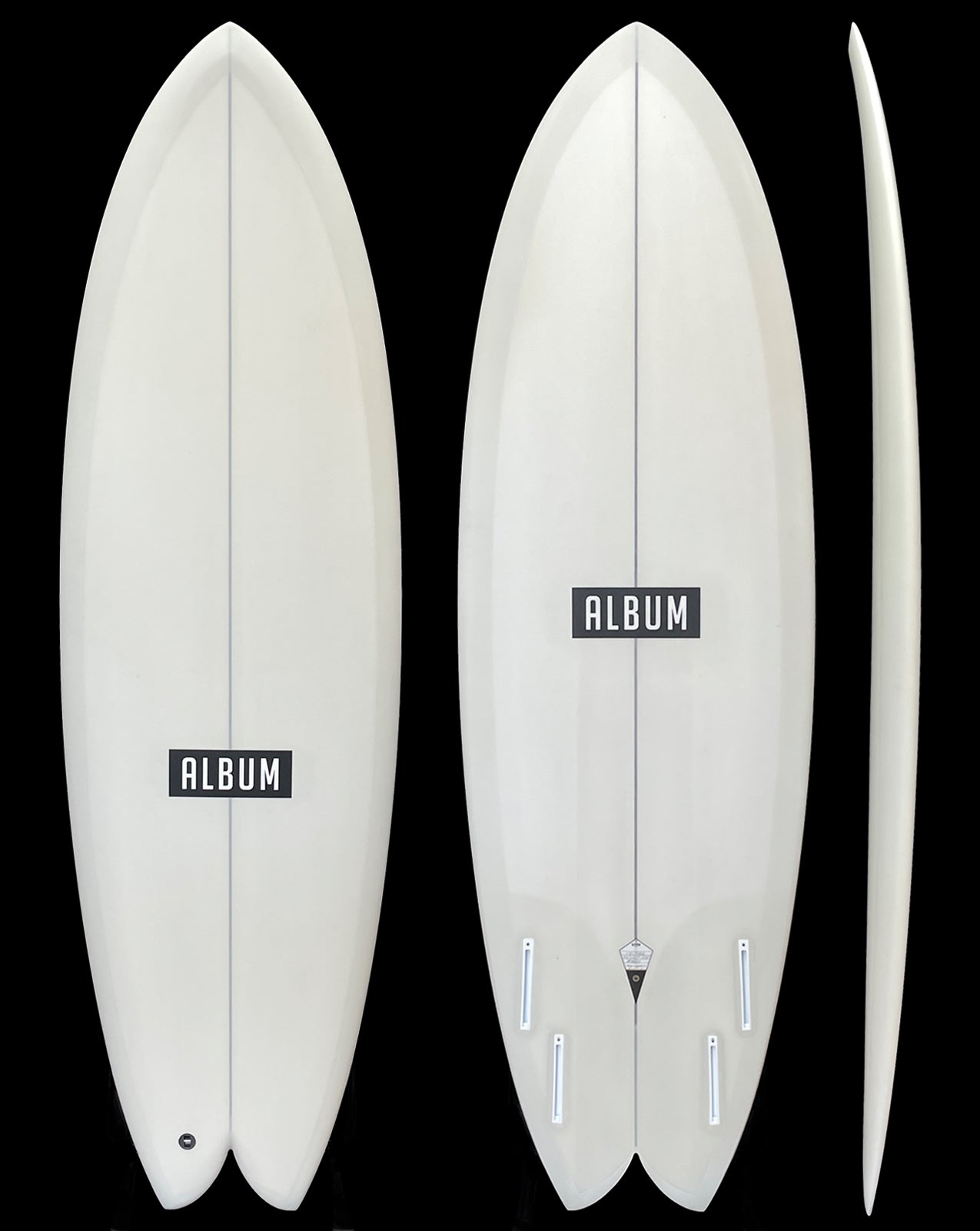 VESPER MINI - 5'06" X 19.5 X 2.37, 29.7L FUTURES  BONE