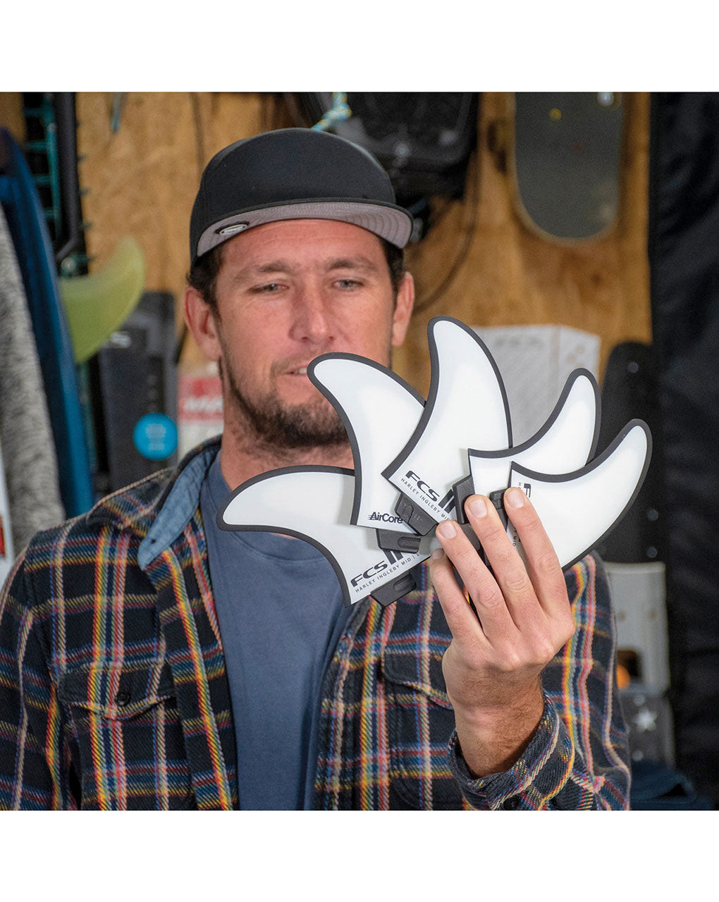 FCS II HARLEY INGLEBY PC MID-LENGTH TRI-QUAD FIN