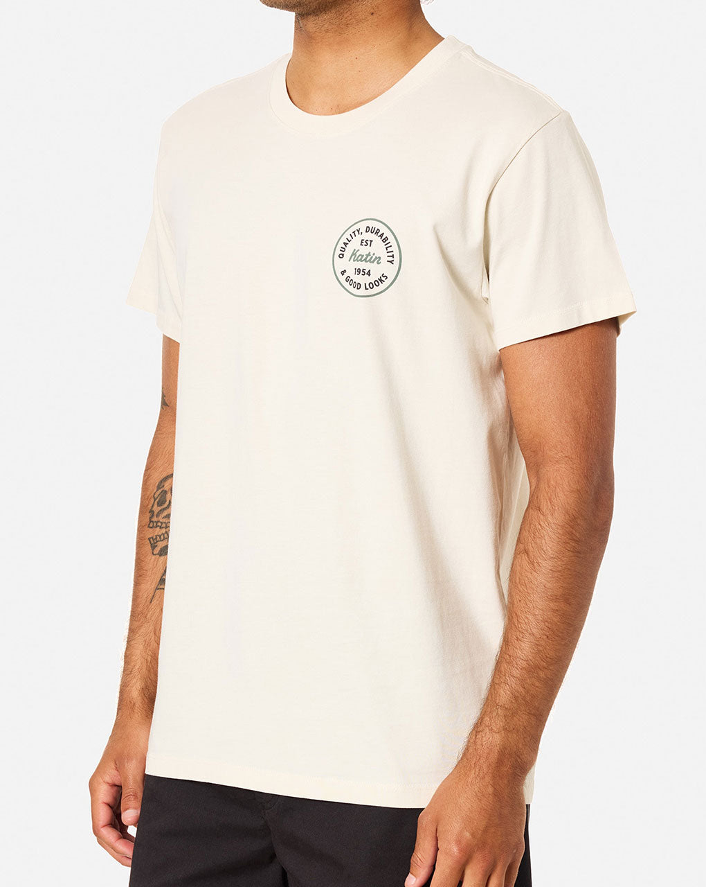 LEAGUE TEE - VINTAGE WHITE
