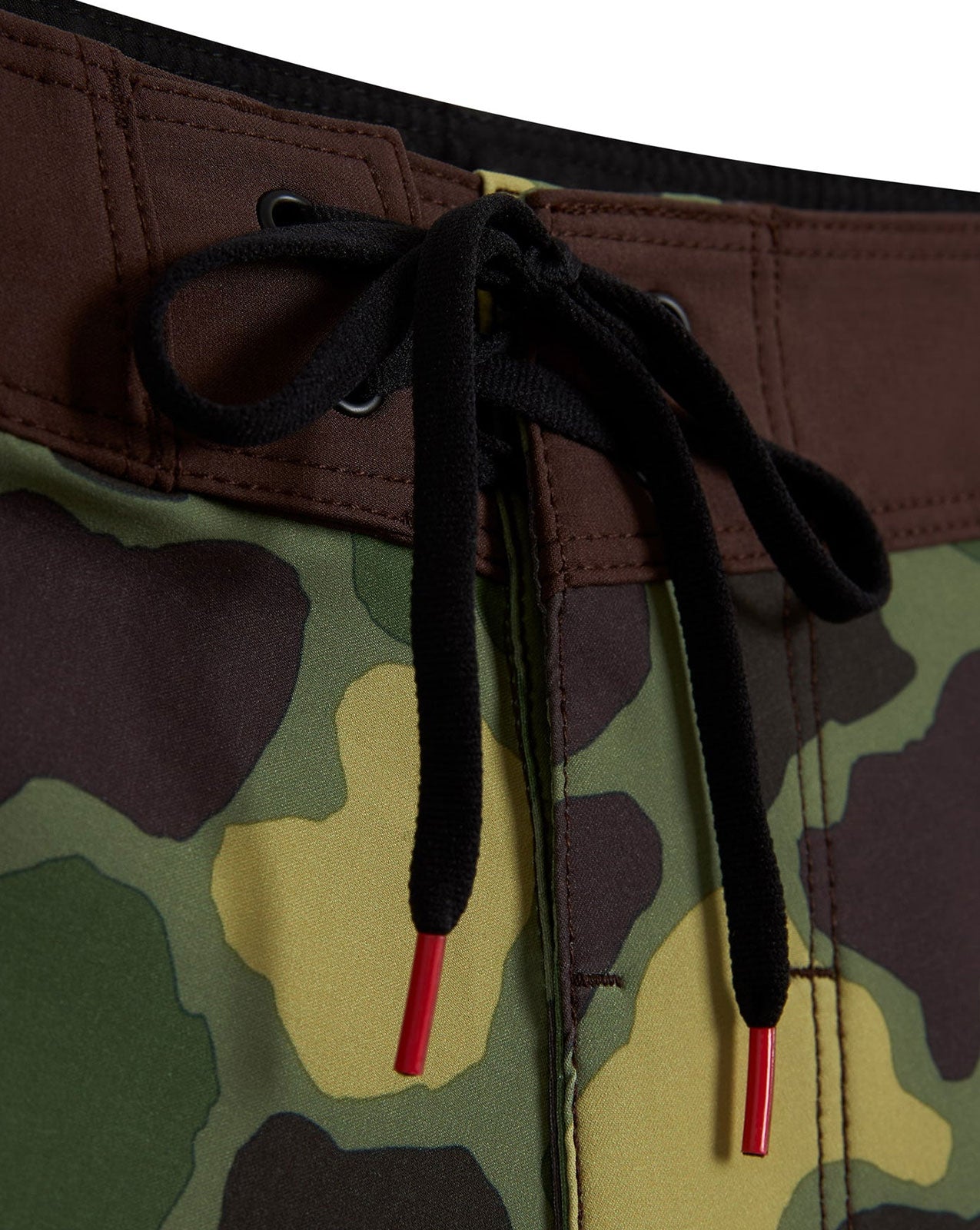 F1 PRO HAWAII CAMO BOARDSHORTS - TROPICAL GREEN CAMO