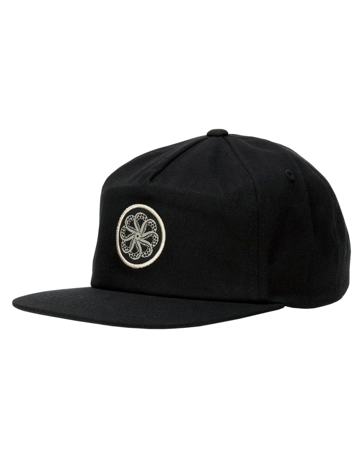 OCTOPUS FLOWER HAT - BLACK
