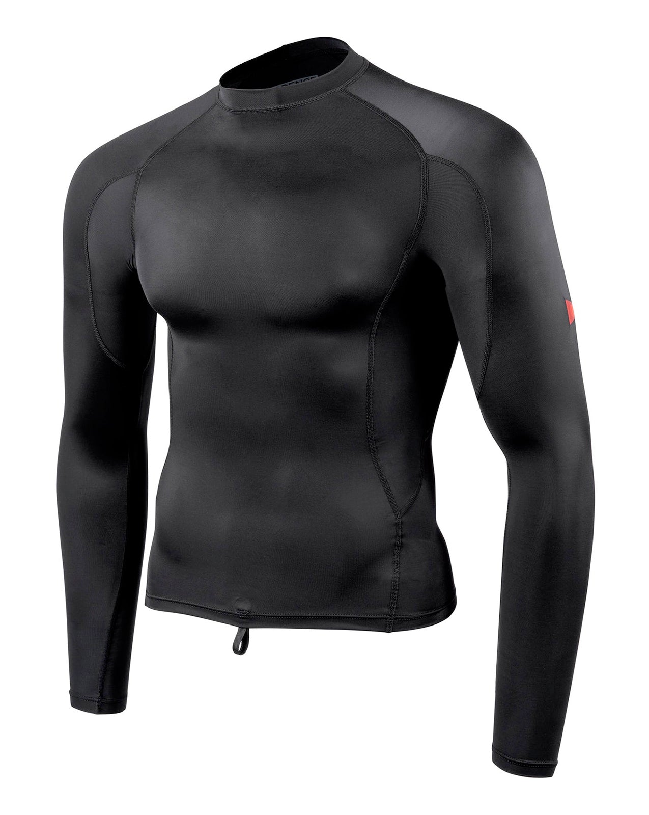 LONG SLEEVE RASHGUARD - BLACK