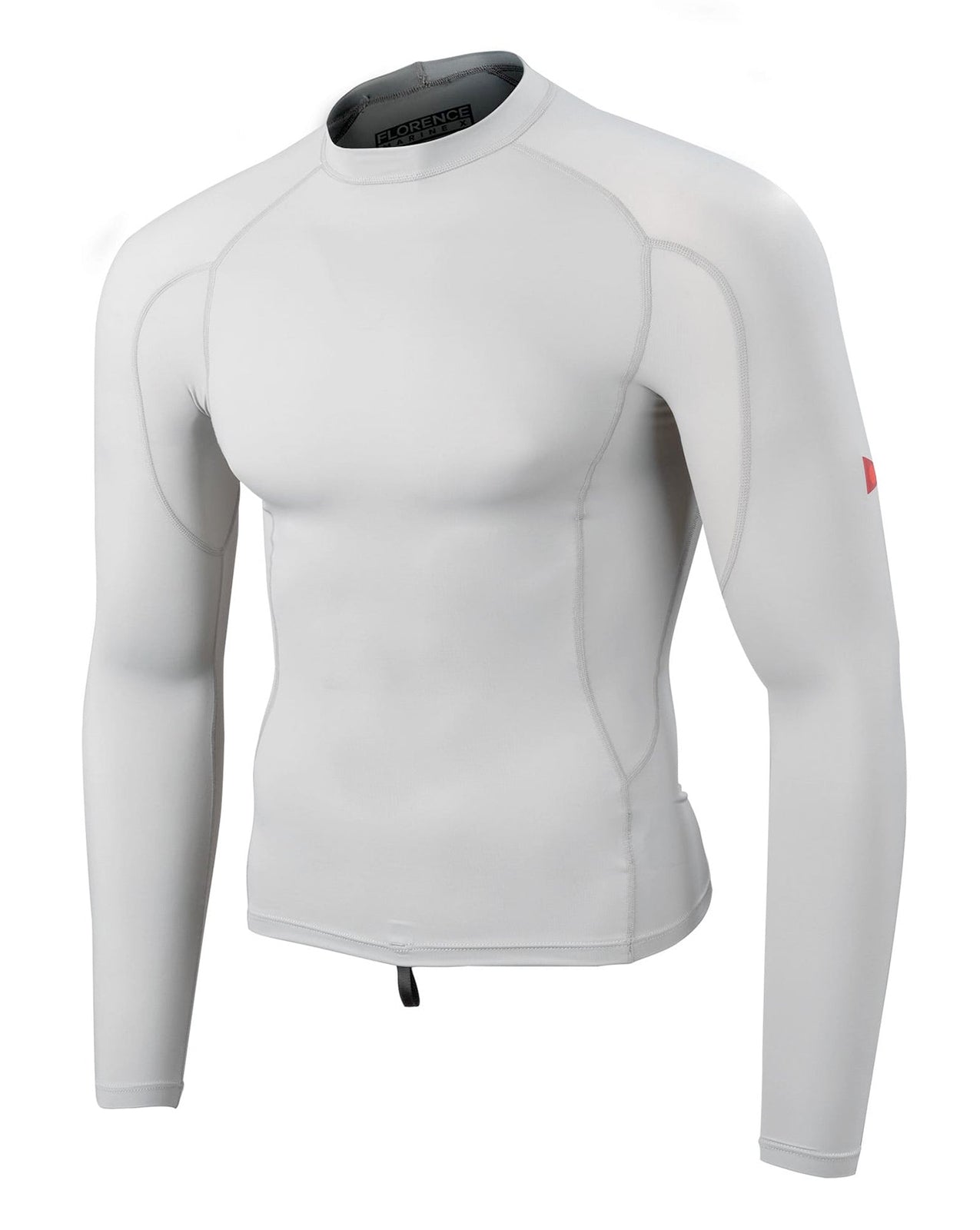 LONG SLEEVE RASHGUARD - SILVER
