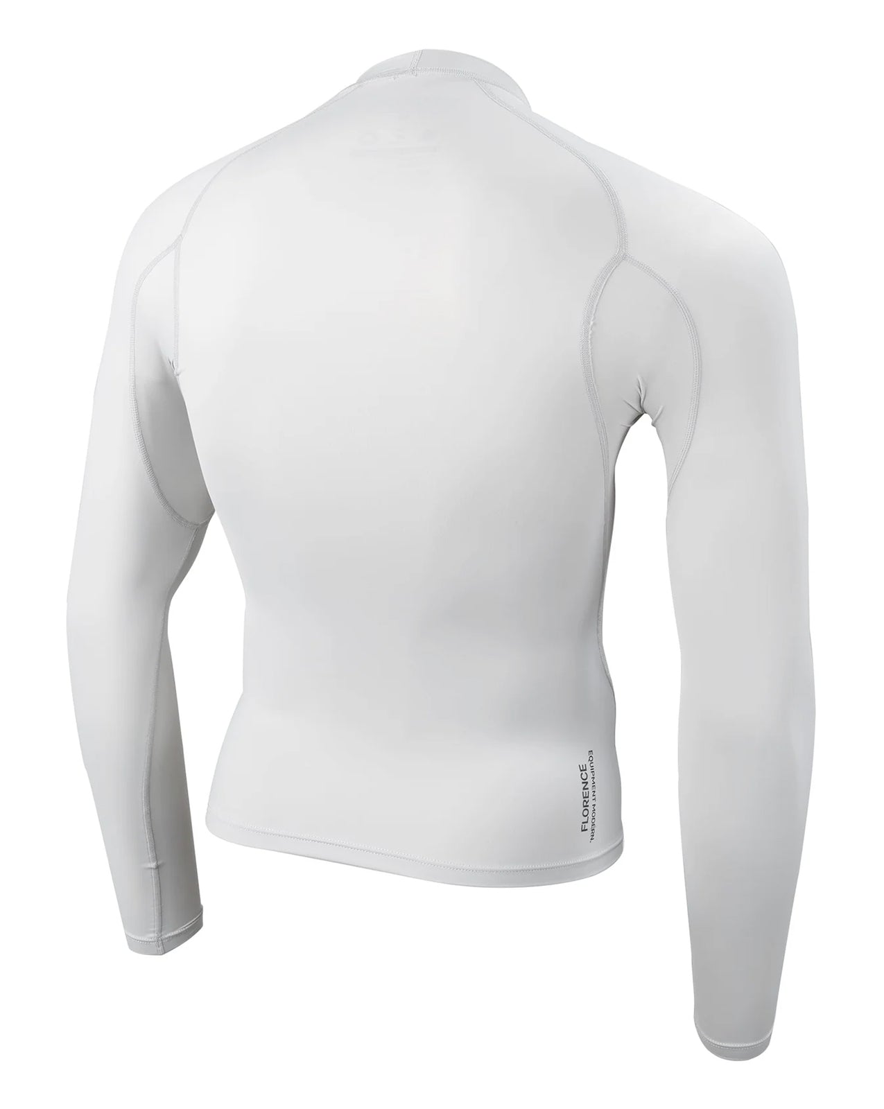 LONG SLEEVE RASHGUARD - SILVER