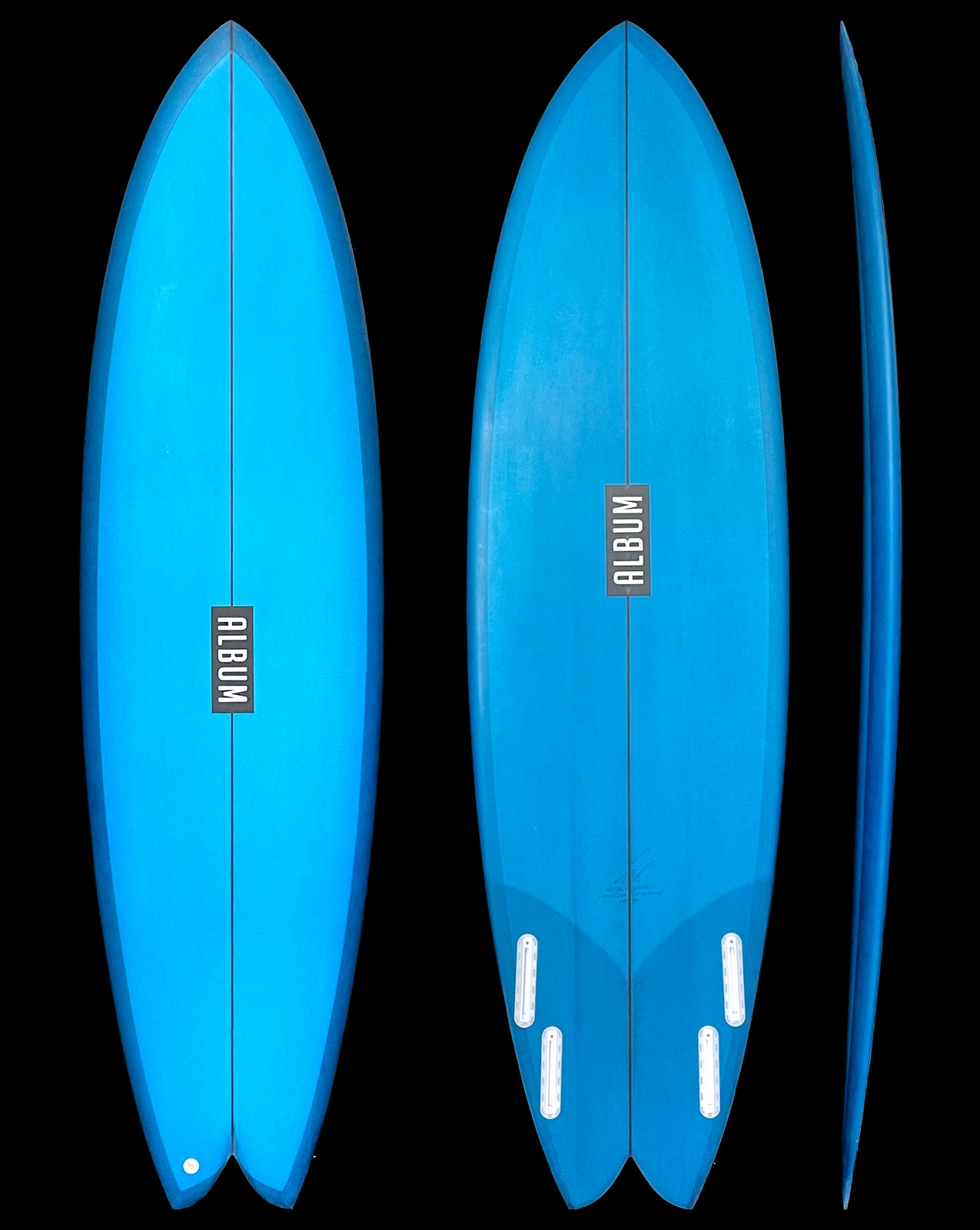 VESPER - 6'04" X 20.5 X 2.63, 40.7L FUTURES DARK BLUE TINT