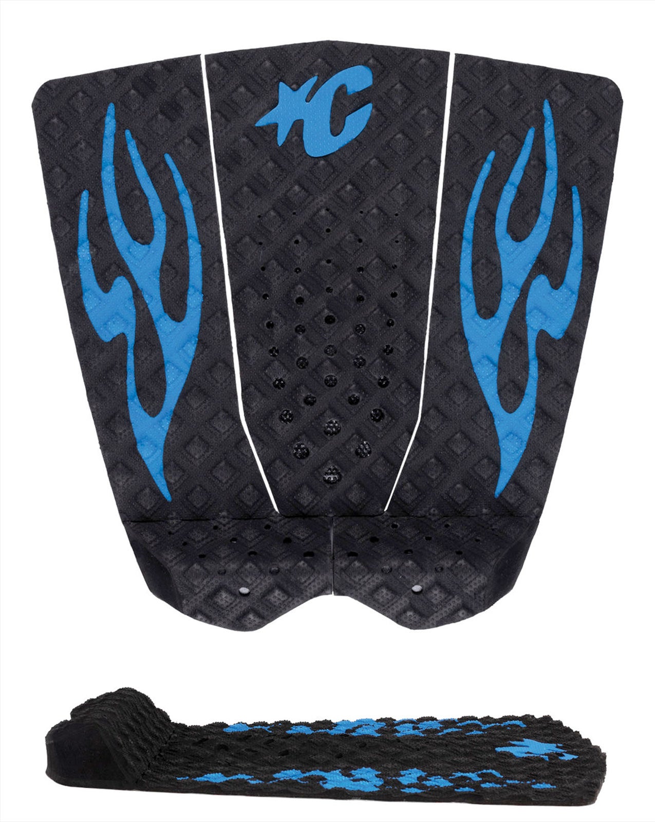 CREATURES GRIFFIN COLAPINTO TRACTION PAD - BLACK/COBALT FLAMES