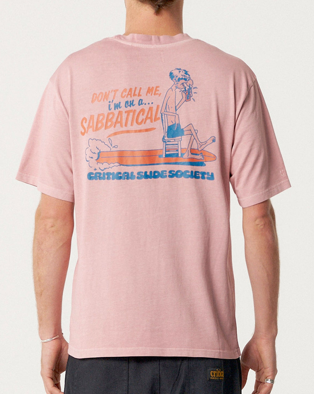 SABBATICAL TEE - DUSTY CORAL