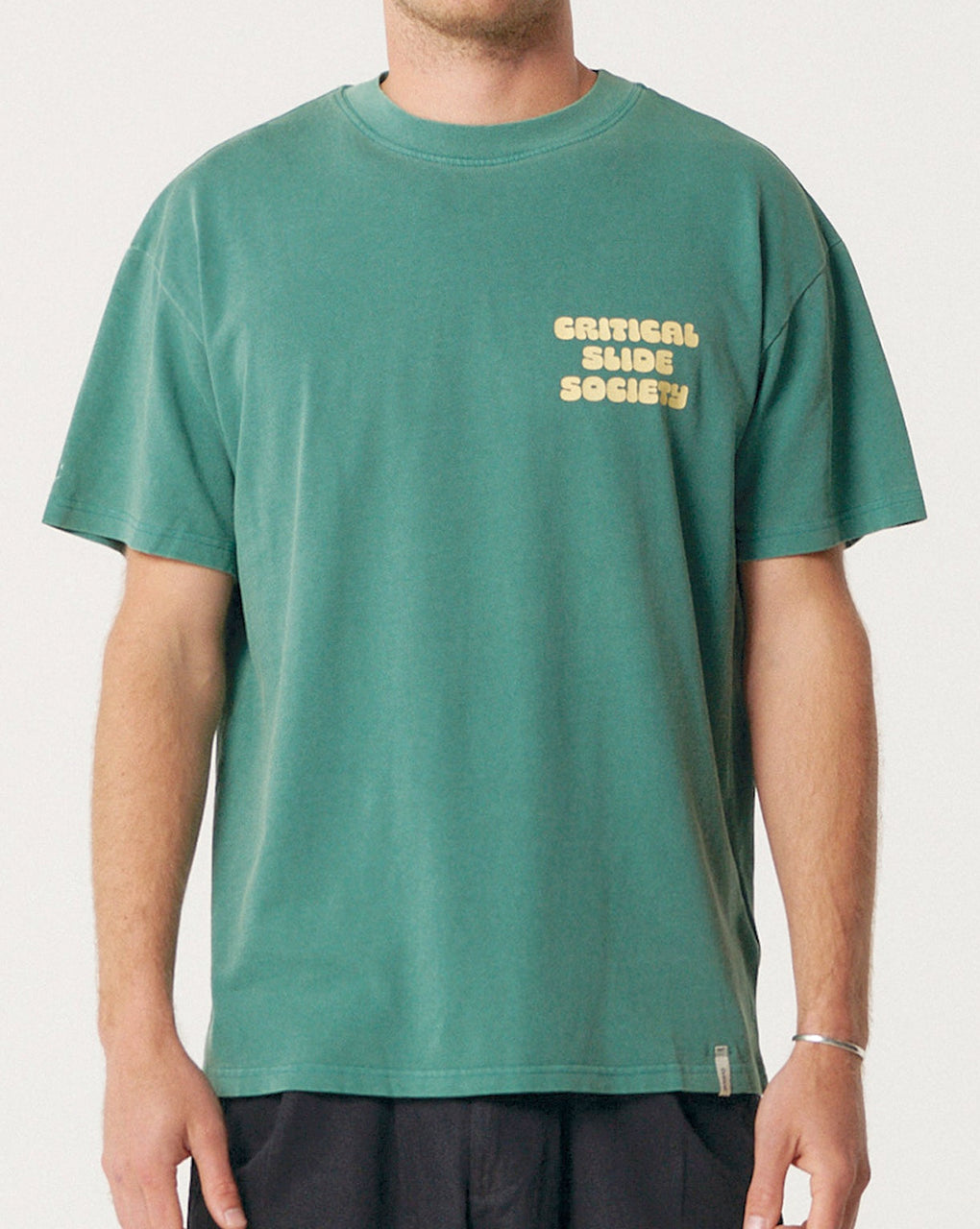 SABBATICAL TEE - DUSTY GREEN
