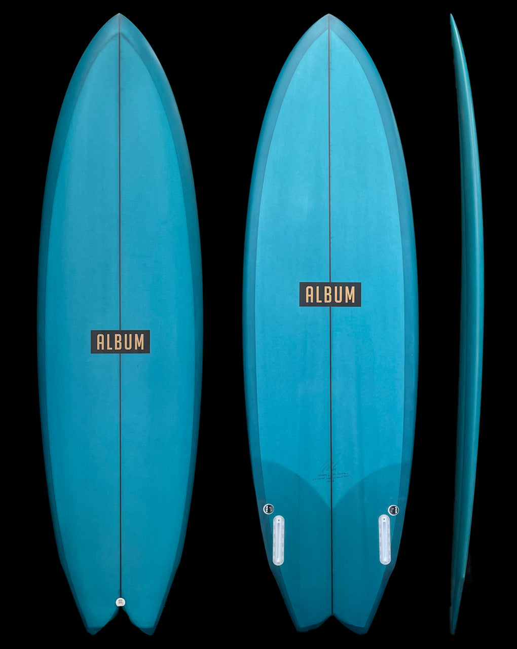 VESPER TWINZER - 6'00" X 20 X 2.48, 35L FUTURES&FCS DARK BLUE