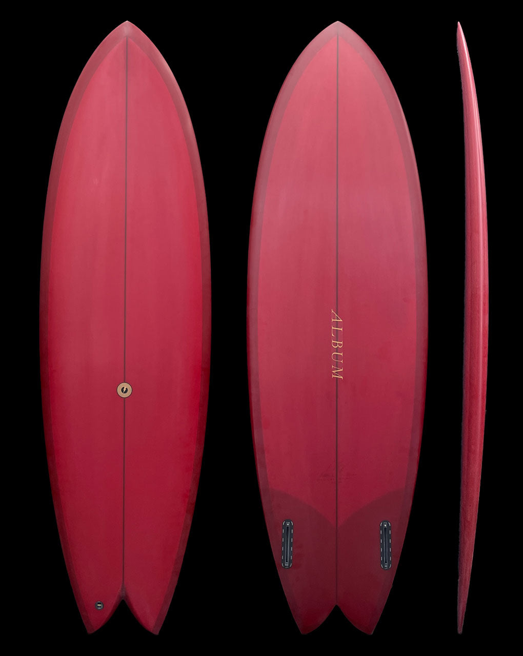 LIGHTBENDER - 5'10" X 20.63 X 2.63, 36.7L FUTURES CHERRY TINT