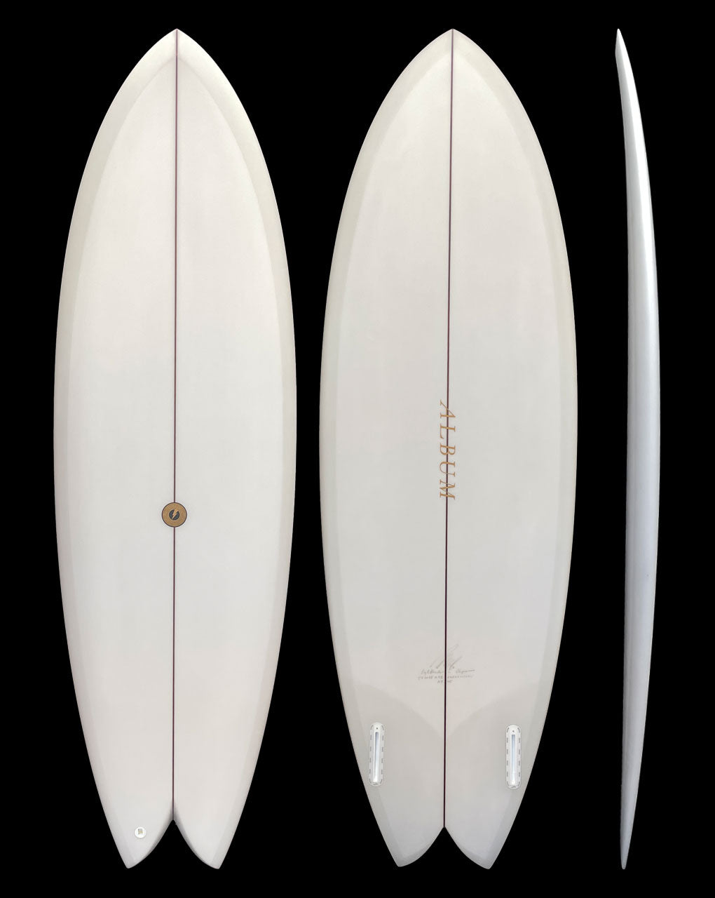 LIGHTBENDER - 5'8" X 20.38 X 2.52, 34L FUTURES BONE TINT
