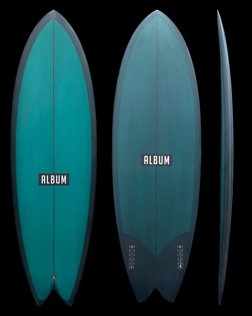 LIGHTBENDER - 5'6" X 20.13 X 2.48, 31.7L FUTURES DARK GREEN TINT