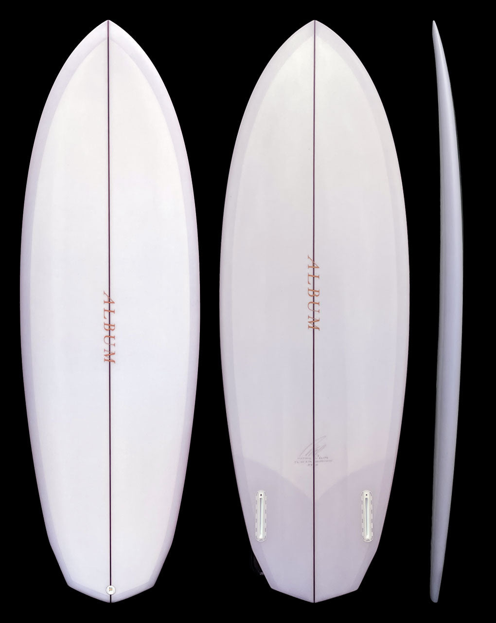 PLASMIC - 5'2" X 20 X 2 38, 30.5L FUTURES LAVENDER TINT