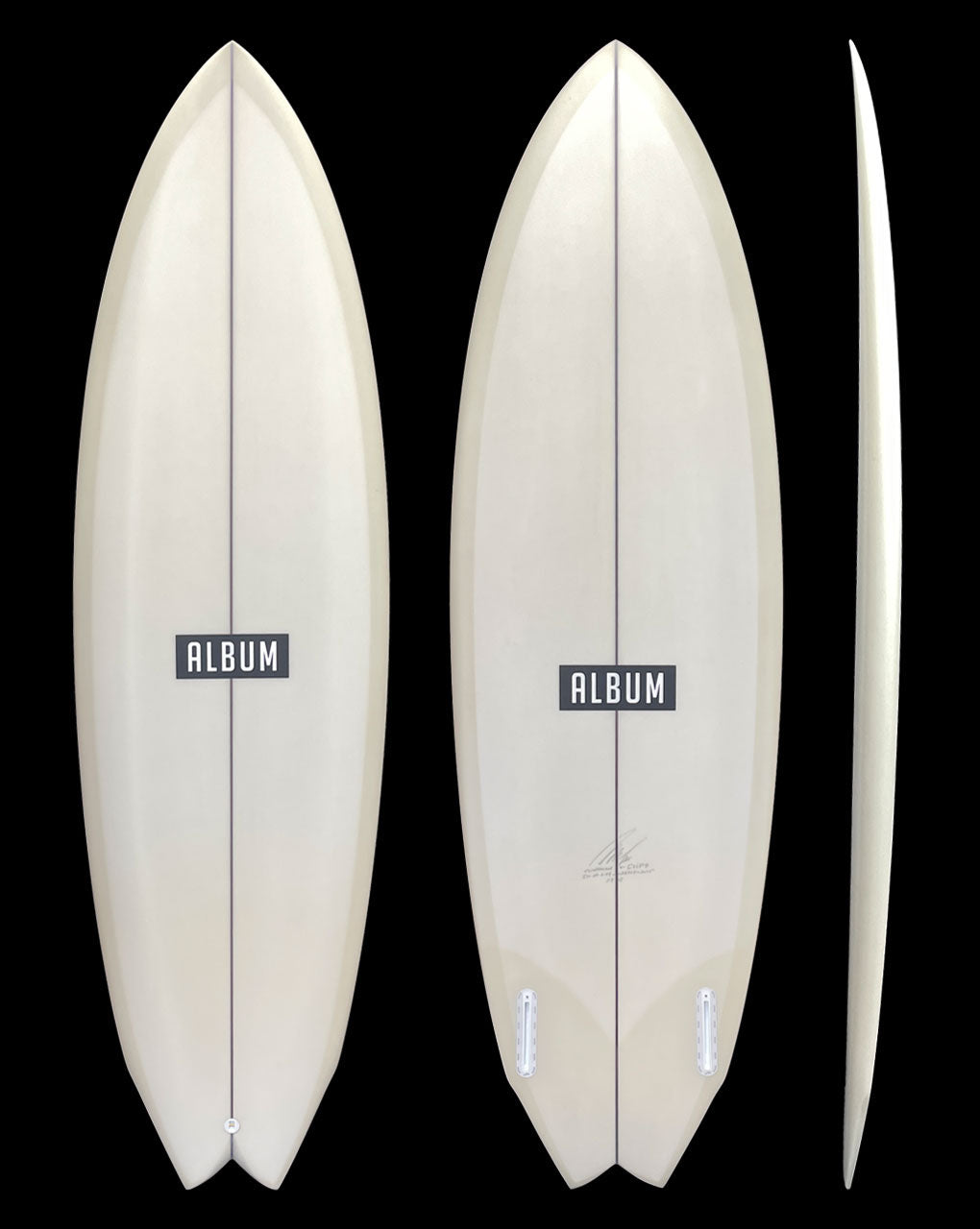 TWINSMAN - 5'10" X 20 X 2.44, 33.4L FUTURES BONE TINT