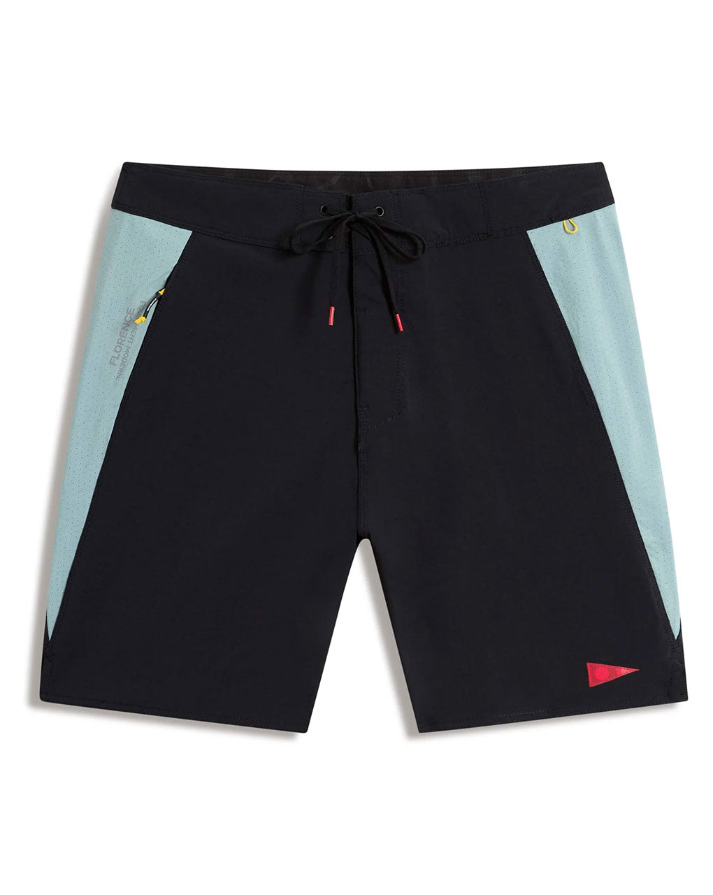 CORDURA AIRTEX BOARDSHORT - BLACK/ LIGHTEST SEA BLUE