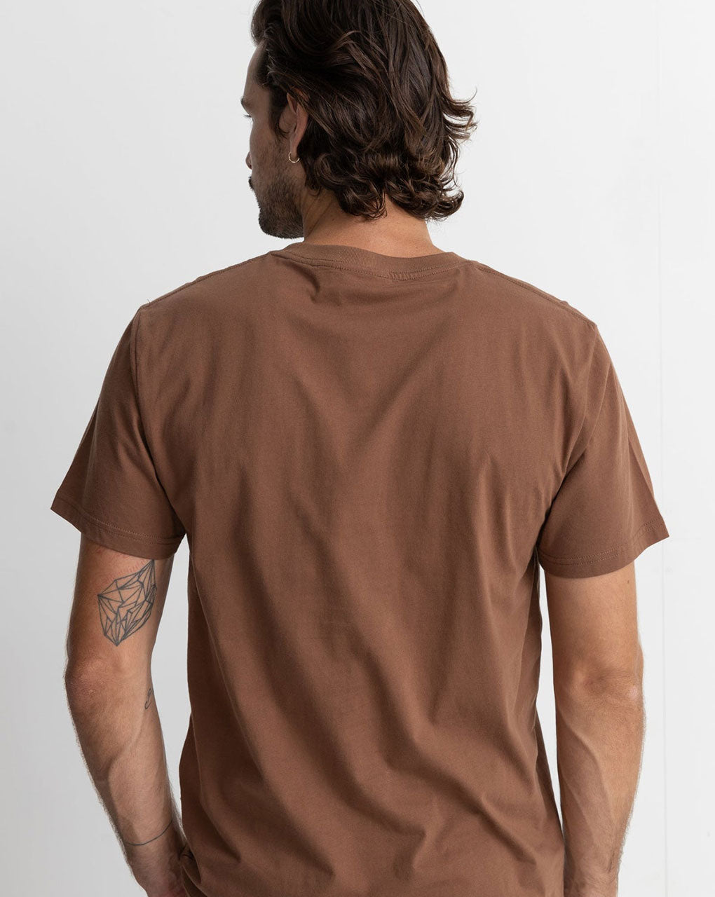 CLASSIC BRAND TEE - CHOCOLATE