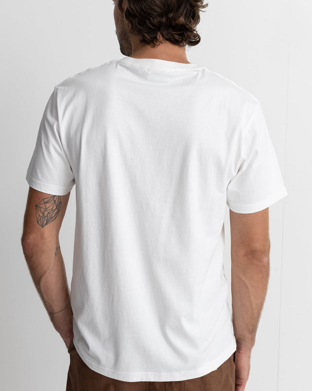 CLASSIC BRAND TEE - VINTAGE WHITE