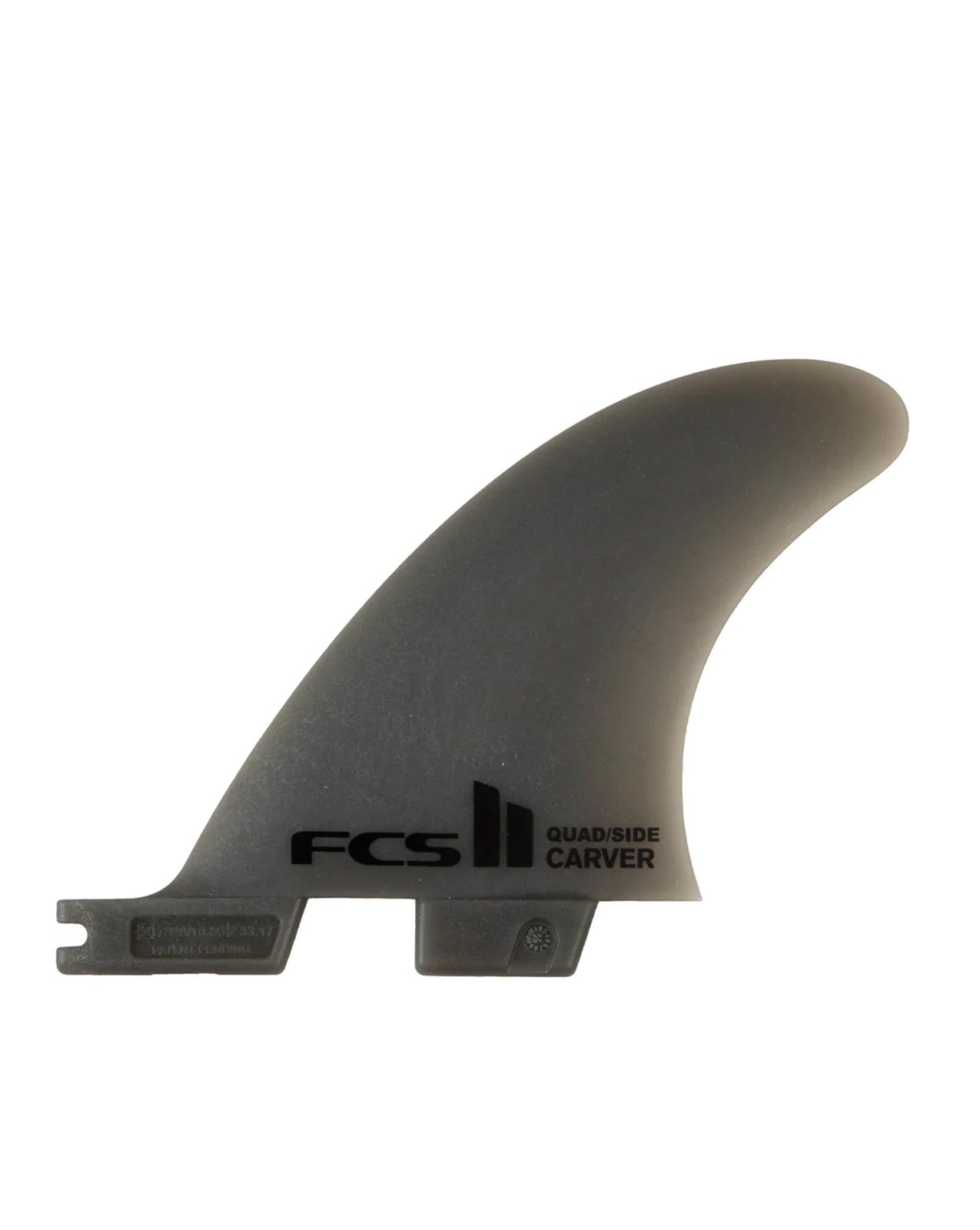 FCS II CARVER NEO GLASS SMALL QUAD REAR / SIDE BITE - SMOKE