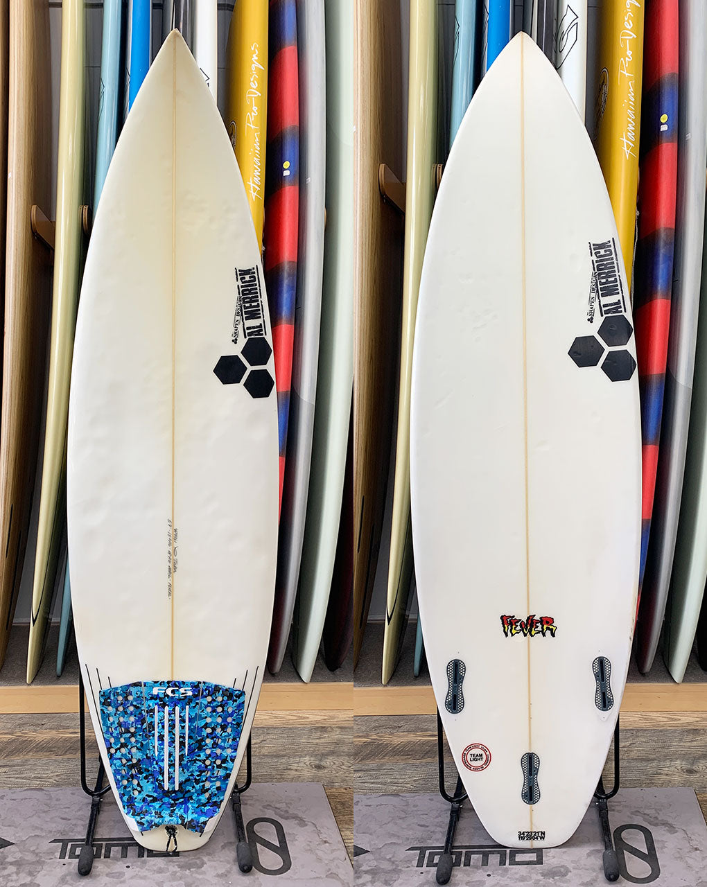 USED [中古] FEVER - 5'7" X 18 3/16 X 2 1/16, 22.1L FCS2