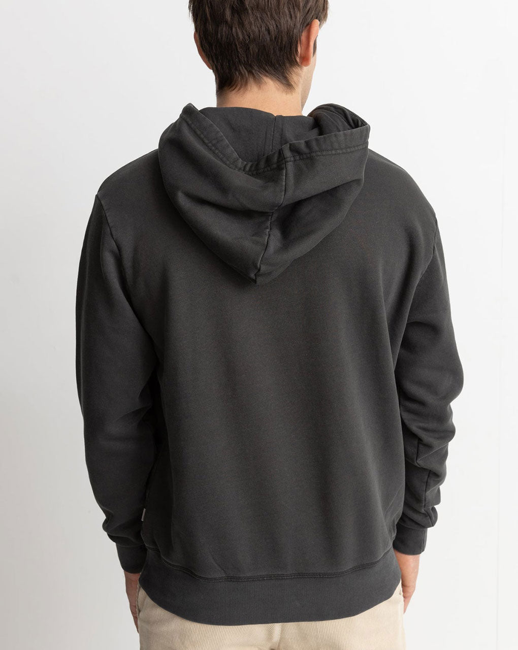 HALOS VINTAGE FLEECE HOOD - VINTAGE BLACK