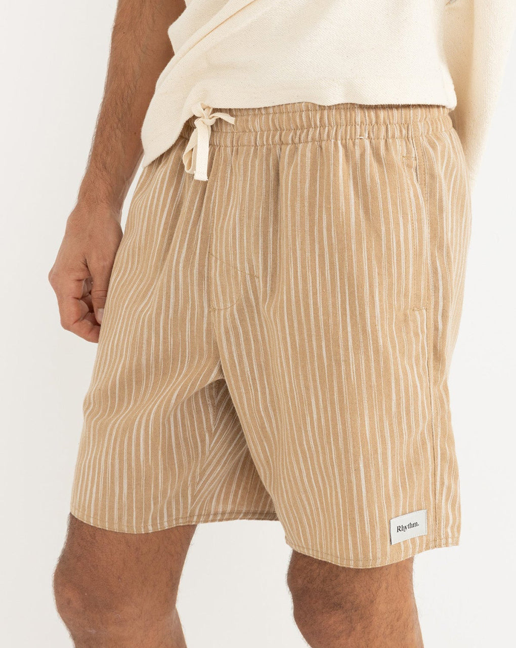 JACQUARD LINEN JAM - SAND