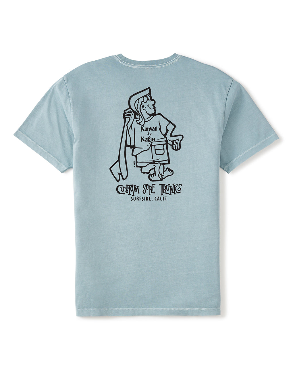 K-MAN TEE - AIRFORCE BLUE