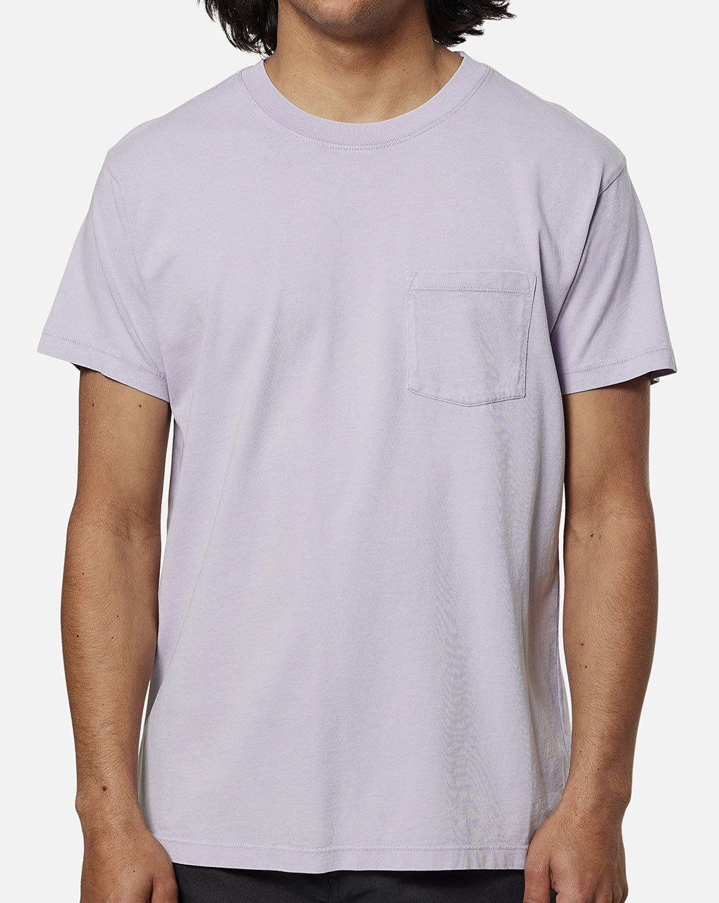 BASE TEE - LAVENDER SAND WASH