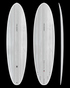 THUNDERBOLT RED MOE MINI - 6'10" 21 1/2 X 2 3/4, 45L FCS2 CANDY WHITE