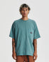 SCRIBBLE POCKET TEE - OCEAN