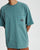 SCRIBBLE POCKET TEE - OCEAN