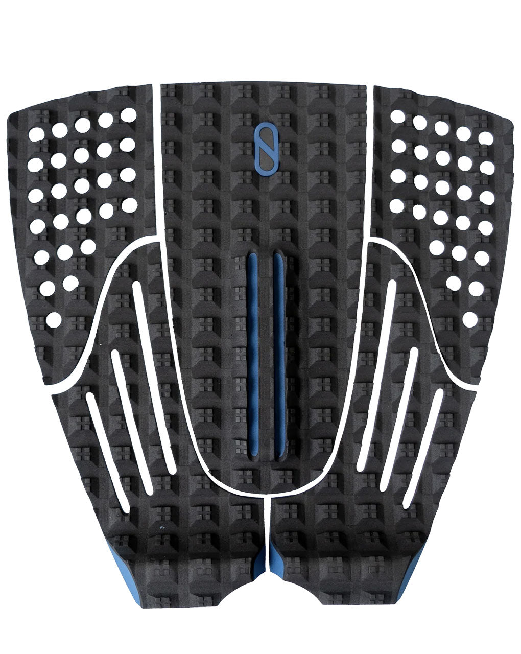 SLATER DESIGNS ACTION 5 PC ARCH TRACTION PAD - BLACK/BLUE